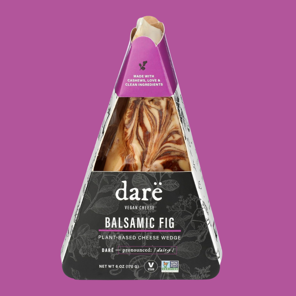 Dare Vegan Balsamic Fig Cheese Wedge