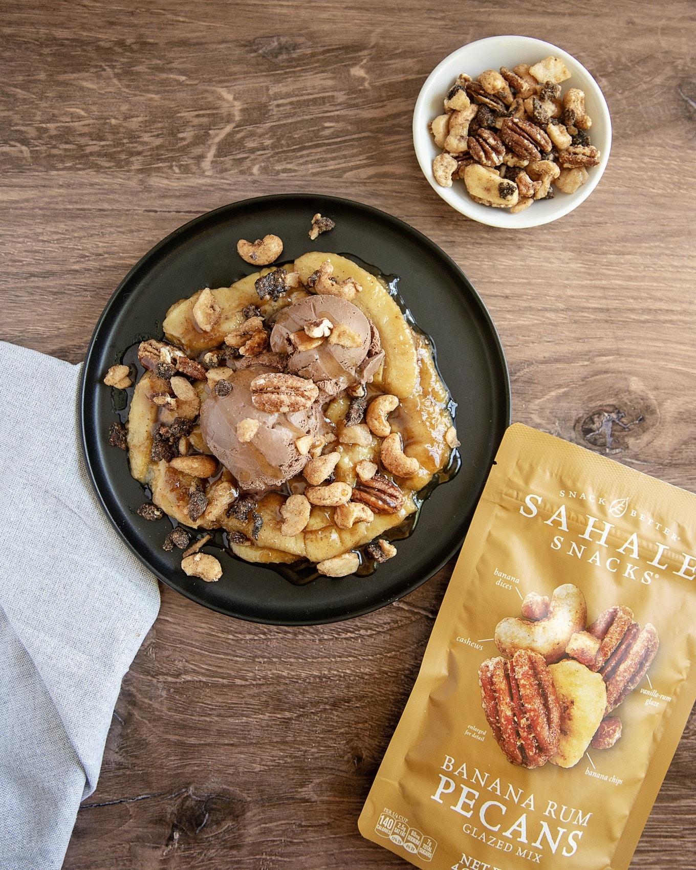 Sahale Snacks Banana Rum Pecans